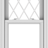WDMA 24x48 (23.5 x 47.5 inch)  Aluminum Single Double Hung Window with Diamond Grids