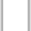 WDMA 24x48 (23.5 x 47.5 inch) White uPVC Vinyl Push out Awning Window without Grids