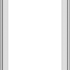 WDMA 24x54 (23.5 x 53.5 inch) uPVC Vinyl White push out Casement Window without Grids Exterior