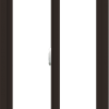 WDMA 24x54 (23.5 x 53.5 inch) Vinyl uPVC Dark Brown Slide Window without Grids Interior