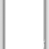 WDMA 24x60 (23.5 x 59.5 inch) White Vinyl uPVC Push out Casement Window without Grids Interior