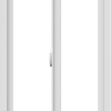 WDMA 24x60 (23.5 x 59.5 inch) Vinyl uPVC White Slide Window without Grids Interior