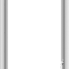 WDMA 24x66 (23.5 x 65.5 inch) White Vinyl uPVC Push out Casement Window without Grids Interior