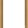 WDMA 24x72 (23.5 x 71.5 inch) Pine Wood Light Grey Aluminum Push out Casement Window without Grids Interior