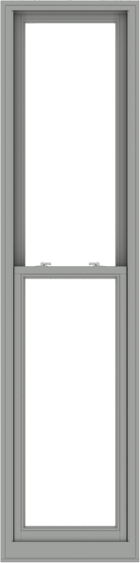 WDMA 24x96 (23.5 x 95.5 inch)  Aluminum Single Double Hung Window without Grids-1