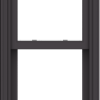 WDMA 24x96 (23.5 x 95.5 inch)  Aluminum Single Hung Double Hung Window without Grids-3