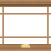 WDMA 28x20 (27.5 x 19.5 inch) Oak Wood Dark Brown Bronze Aluminum Crank out Awning Window with Prairie Grilles