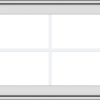 WDMA 28x20 (27.5 x 19.5 inch) White uPVC Vinyl Push out Awning Window with Colonial Grids Exterior