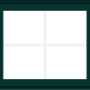 WDMA 28x24 (27.5 x 23.5 inch) Oak Wood Green Aluminum Push out Awning Window with Colonial Grids Exterior