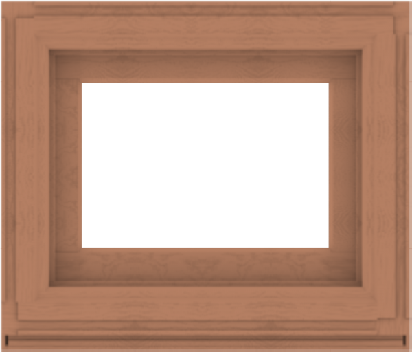 WDMA 28x24 (27.5 x 23.5 inch) Composite Wood Aluminum-Clad Picture Window without Grids-4