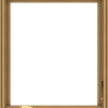 WDMA 28x32 (27.5 x 31.5 inch) Pine Wood Dark Grey Aluminum Crank out Casement Window without Grids Interior