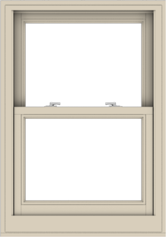 WDMA 28x40 (27.5 x 39.5 inch)  Aluminum Single Hung Double Hung Window without Grids-2