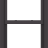 WDMA 28x40 (27.5 x 39.5 inch)  Aluminum Single Hung Double Hung Window without Grids-3