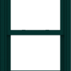 WDMA 28x40 (27.5 x 39.5 inch)  Aluminum Single Hung Double Hung Window without Grids-5