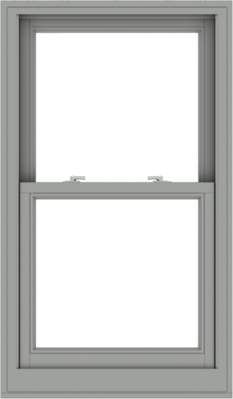 WDMA 28x48 (27.5 x 47.5 inch)  Aluminum Single Double Hung Window without Grids-1