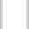 WDMA 28x48 (27.5 x 47.5 inch) White Vinyl uPVC Crank out Casement Window with Prairie Grilles