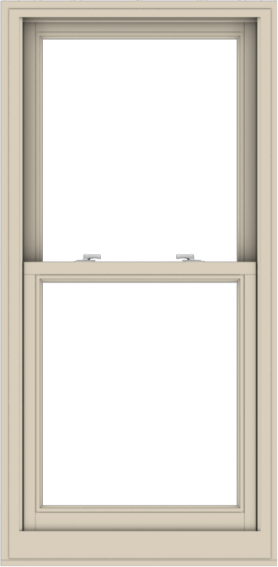WDMA 28x57 (27.5 x 56.5 inch)  Aluminum Single Hung Double Hung Window without Grids-2