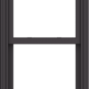 WDMA 28x57 (27.5 x 56.5 inch)  Aluminum Single Hung Double Hung Window without Grids-3