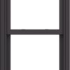 WDMA 28x61 (27.5 x 60.5 inch)  Aluminum Single Hung Double Hung Window without Grids-3