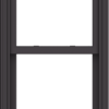 WDMA 28x72 (27.5 x 71.5 inch)  Aluminum Single Hung Double Hung Window without Grids-3