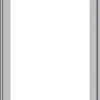 WDMA 28x72 (27.5 x 71.5 inch) Pine Wood Light Grey Aluminum Push out Casement Window without Grids Exterior
