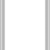 WDMA 28x72 (27.5 x 71.5 inch) White Vinyl uPVC Crank out Casement Window with Fractional Grilles
