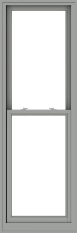 WDMA 28x84 (27.5 x 83.5 inch)  Aluminum Single Double Hung Window without Grids-1