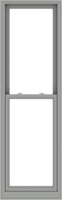 WDMA 28x90 (27.5 x 89.5 inch)  Aluminum Single Double Hung Window without Grids-1