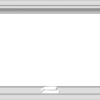 WDMA 30x20 (29.5 x 19.5 inch) White Vinyl uPVC Crank out Awning Window without Grids