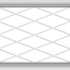 WDMA 30x24 (29.5 x 23.5 inch) Vinyl uPVC White Push out Casement Window without Grids with Diamond Grills