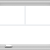 WDMA 30x24 (29.5 x 23.5 inch) White Vinyl uPVC Crank out Casement Window with Fractional Grilles
