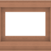 WDMA 30x24 (29.5 x 23.5 inch) Composite Wood Aluminum-Clad Picture Window without Grids-4