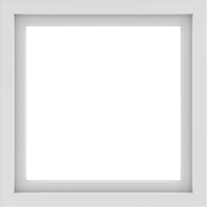 WDMA 30x30 (29.5 x 29.5 inch) Vinyl uPVC White Picture Window without Grids-1