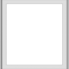WDMA 30x32 (29.5 x 31.5 inch) Vinyl uPVC White Push out Casement Window without Grids Exterior
