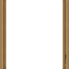 WDMA 30x36 (29.5 x 35.5 inch) Pine Wood Dark Grey Aluminum Crank out Casement Window without Grids Interior