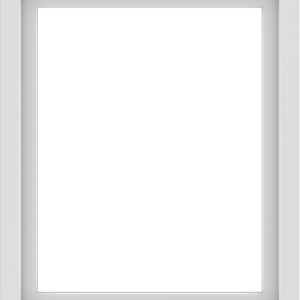 WDMA 30x36 (29.5 x 35.5 inch) Vinyl uPVC White Picture Window without Grids-1