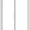 WDMA 30x36 (29.5 x 35.5 inch) Vinyl uPVC White Slide Window without Grids Interior