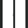 WDMA 30x36 (29.5 x 35.5 inch) Vinyl uPVC Black Slide Window without Grids Interior