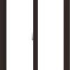 WDMA 30x36 (29.5 x 35.5 inch) Vinyl uPVC Dark Brown Slide Window without Grids Interior