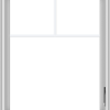 WDMA 30x36 (29.5 x 35.5 inch) White Vinyl uPVC Crank out Casement Window with Fractional Grilles