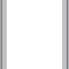 WDMA 30x40 (29.5 x 39.5 inch) Pine Wood Light Grey Aluminum Push out Casement Window without Grids Exterior