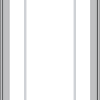 WDMA 30x48 (29.5 x 47.5 inch) Pine Wood Light Grey Aluminum push out Casement Window with Prairie Grilles