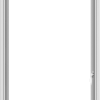 WDMA 30x54 (29.5 x 53.5 inch) uPVC Vinyl White push out Casement Window without Grids Interior
