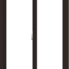 WDMA 30x60 (29.5 x 59.5 inch) Vinyl uPVC Dark Brown Slide Window without Grids Interior