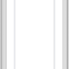 WDMA 30x60 (29.5 x 59.5 inch) White Vinyl uPVC Crank out Casement Window with Prairie Grilles