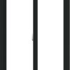 WDMA 30x65 (29.5 x 64.5 inch) Vinyl uPVC Black Slide Window without Grids Interior