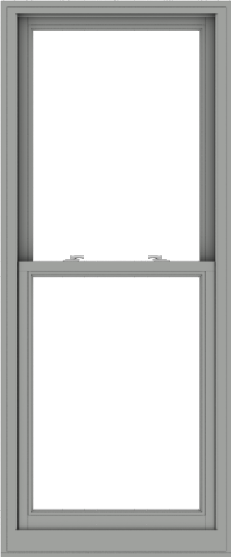 WDMA 30x72 (29.5 x 71.5 inch)  Aluminum Single Double Hung Window without Grids-1