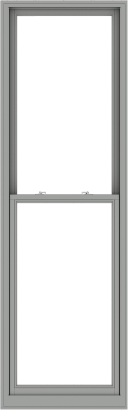 WDMA 32x102 (31.5 x 101.5 inch)  Aluminum Single Double Hung Window without Grids-1