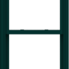WDMA 32x114 (31.5 x 113.5 inch)  Aluminum Single Hung Double Hung Window without Grids-5