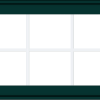 WDMA 32x20 (31.5 x 19.5 inch) Oak Wood Green Aluminum Push out Awning Window with Colonial Grids Exterior